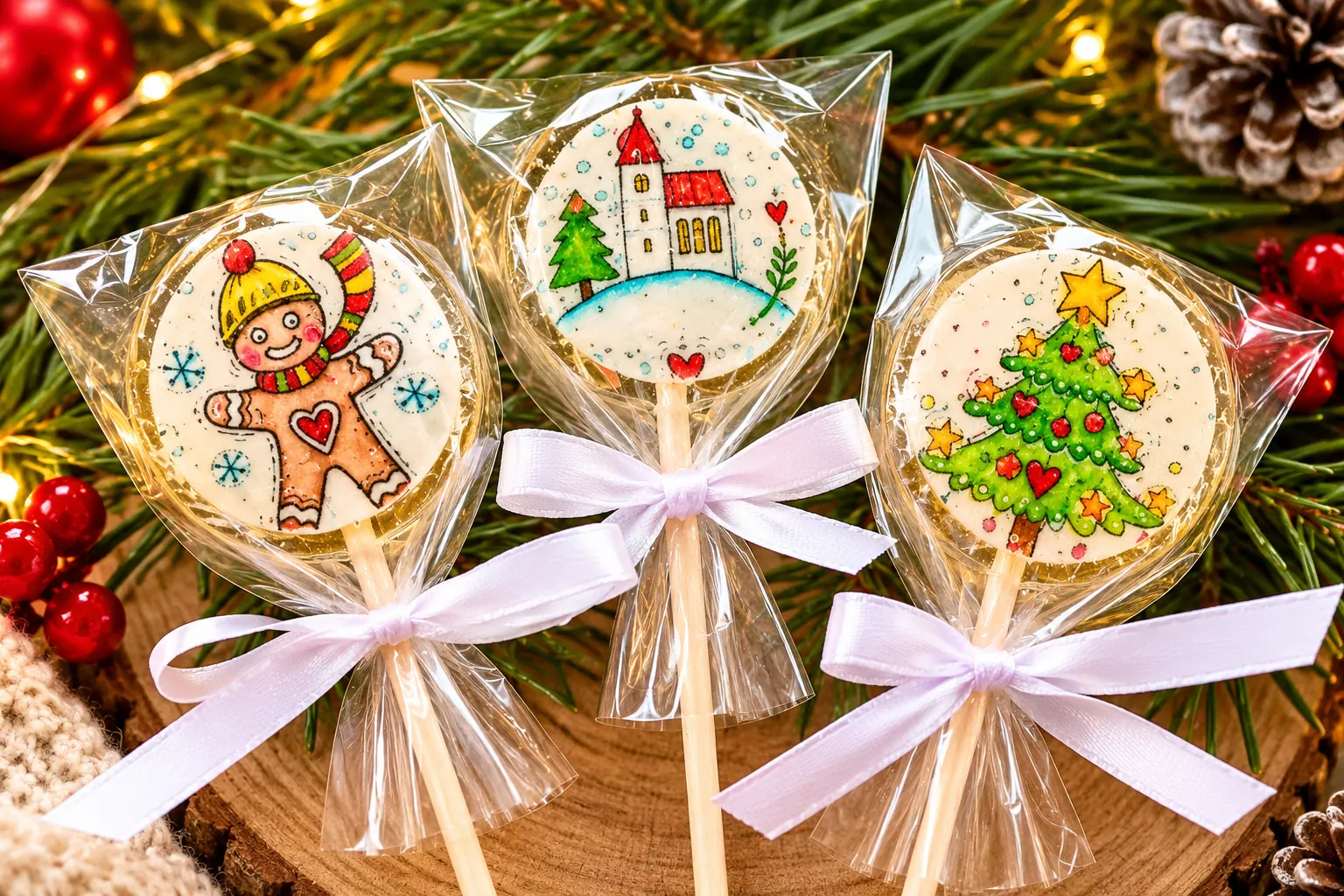 Detail vánoční kolekce Lilipops
